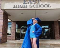She graduated from East High School in May 2020.